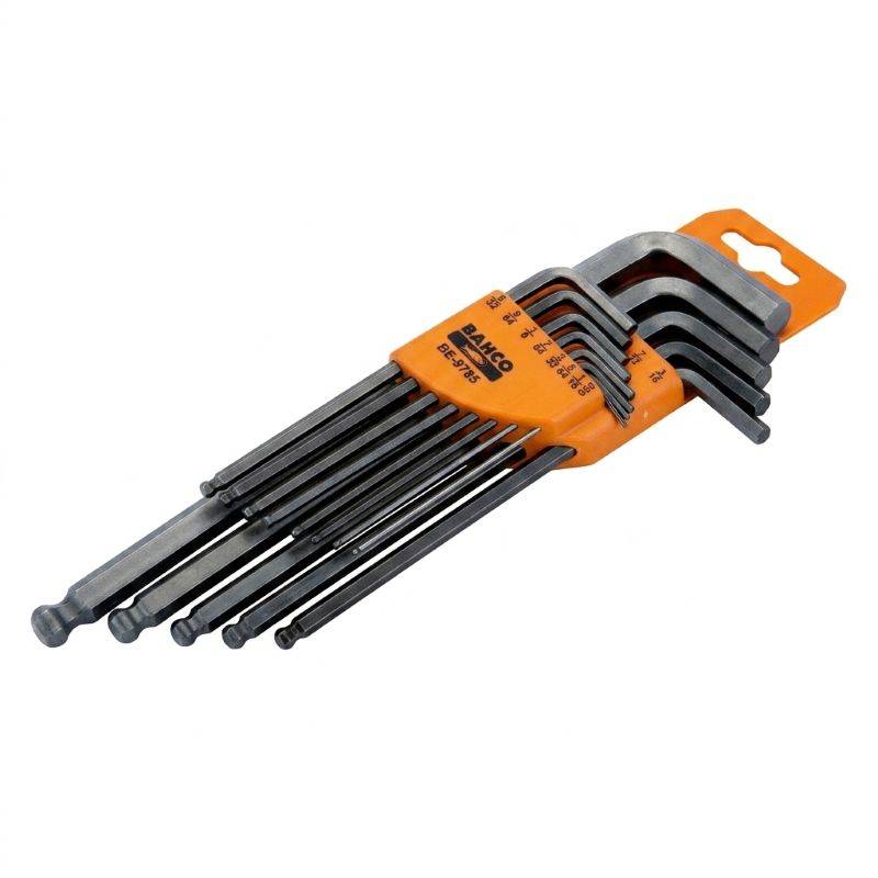 Juego Llaves Hex C/Cabeza Esf Pul  Bahco -- Be-9785