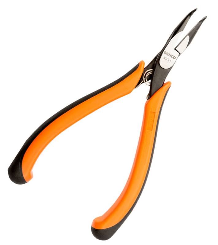 Pinza De Punta Curva P/Electronica  Bahco -- 4833