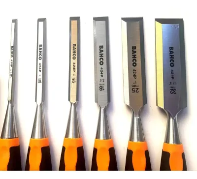 Juego De Formones 6 Pzas.  Bahco -- 424P-S6-Zc