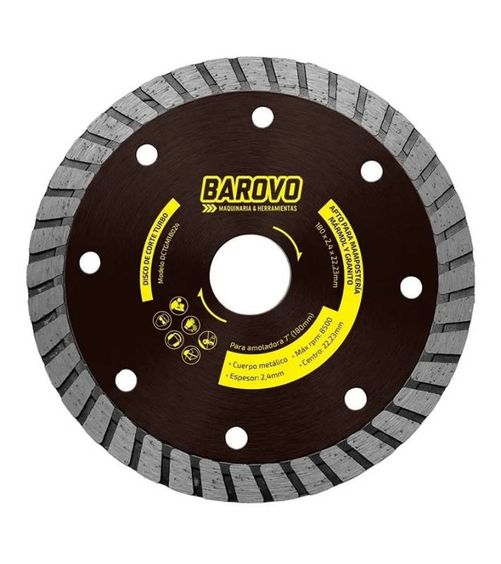 Discos De Diamante Turbo Gran./Marmol Barovo