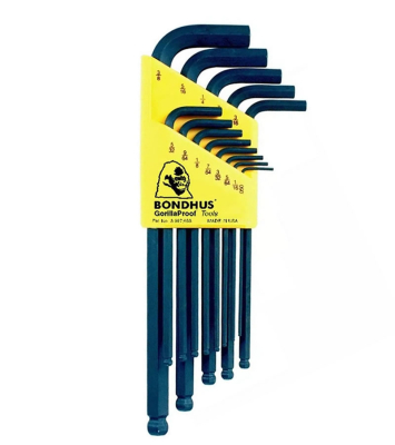 Juego De Llaves Allen L Pulg (13 Pzas) -- Bondhus