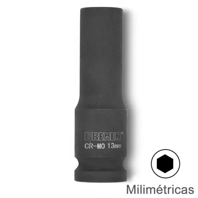 Bocallaves Largas Metricas Hexagonales Alto Impacto Bremen