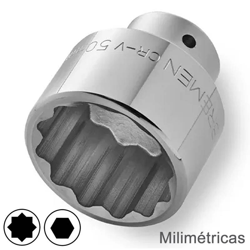 Bocallaves Metricos Encastre 3/4 Bremen