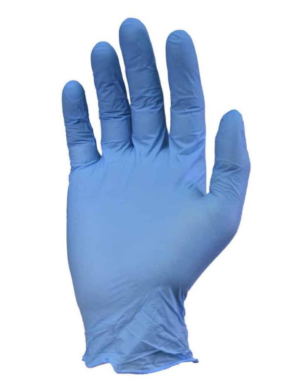Guantes Nitrilo Azul Descartable Premium (Pesado) Por Caja Dps