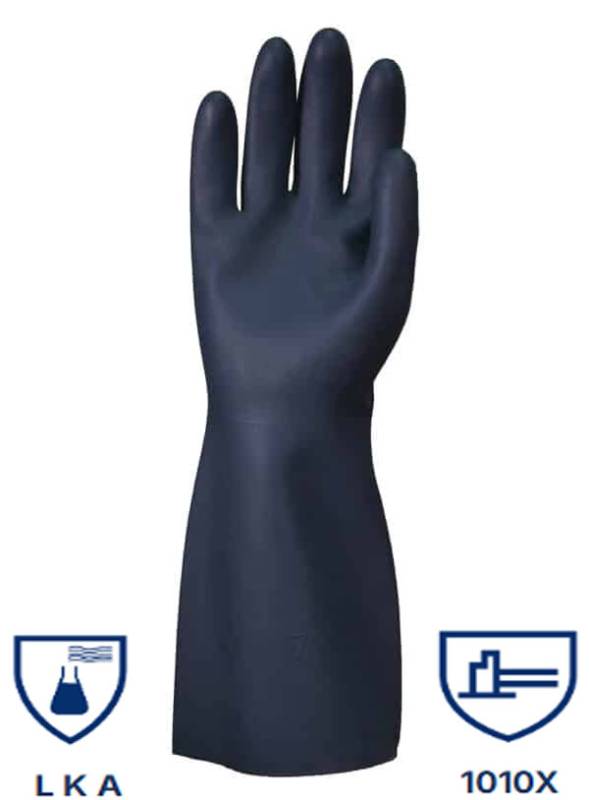 Guantes Látex Neoprene Mix Flocado Dps