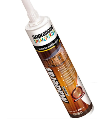 Cartucho Silicona 280Gr Maderas Nogal  Suprabond