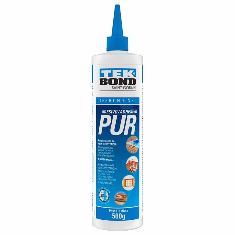 Adhesivo Poliuretano Para Madera 500 Gr -- Pur Tekbond