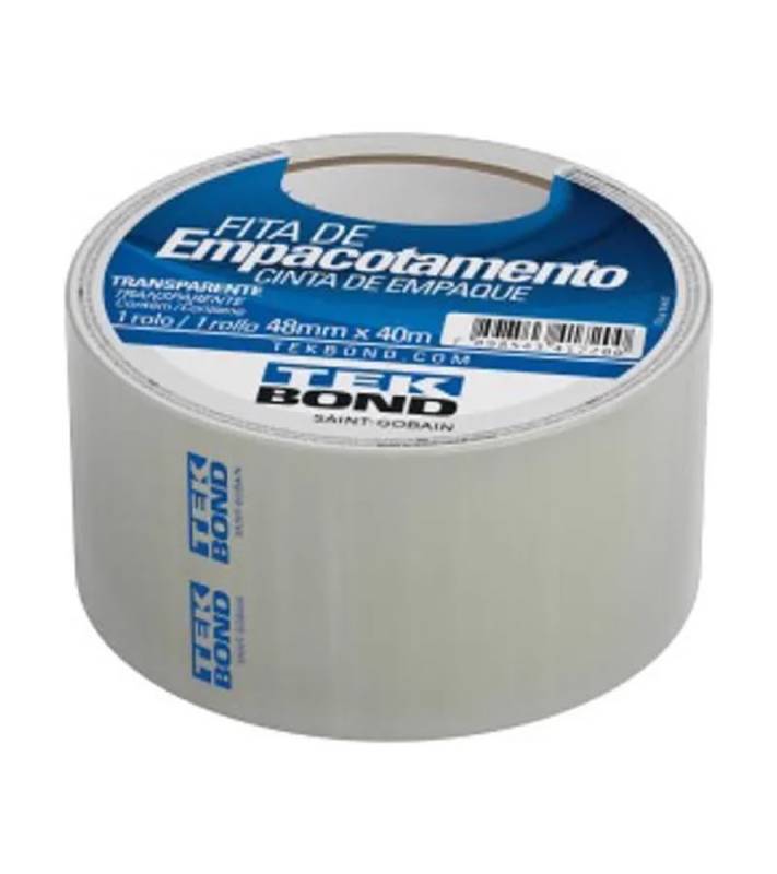 Cinta Embalaje 48Mm X 40Mts Transparente -- Tekbond