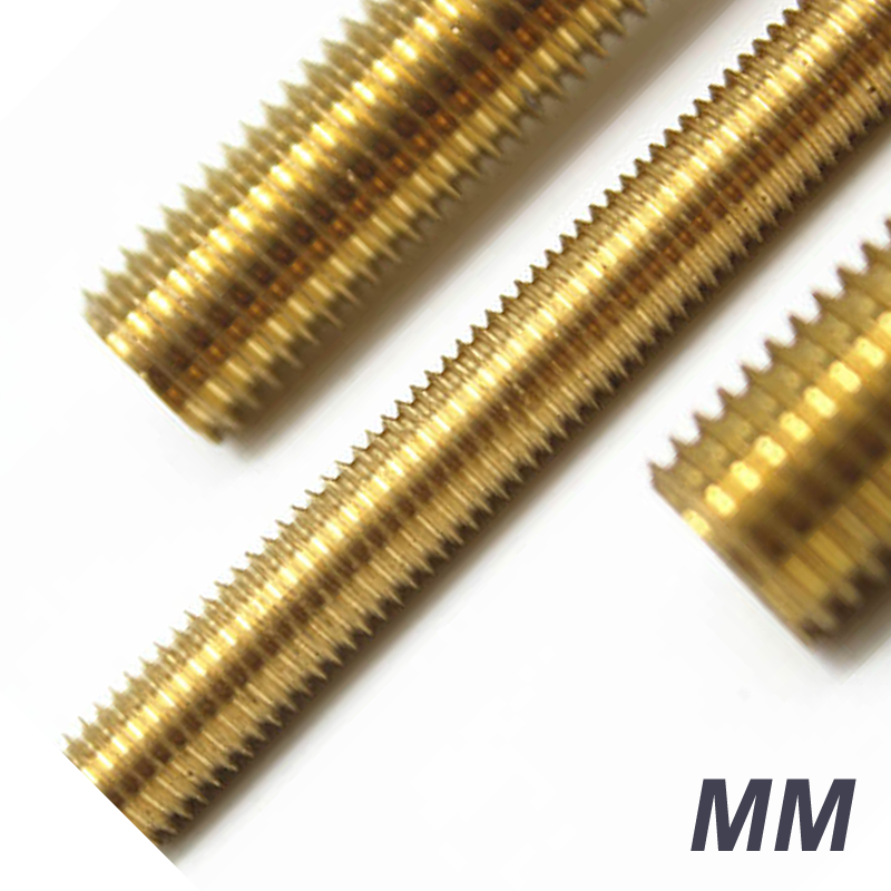 Varillas Roscadas Métricas De Bronce