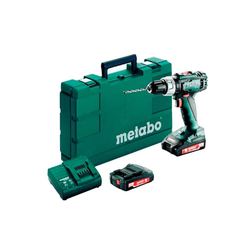 Atornillador Bat 13Mm 18V 60Nm Sb18L C/2 Baterias Y Cargador - Metabo 6023175