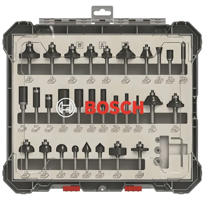 Set Fresas Mixto 30 Un Bosch 2607017476