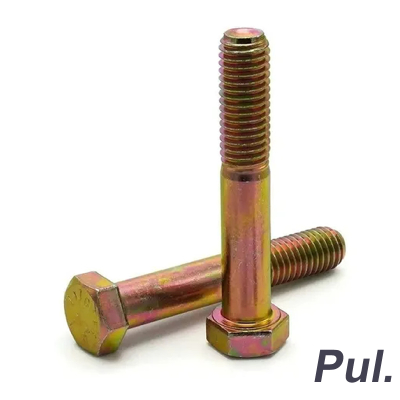 Bulon C/Hexagonal Acero G5 8.8  Pulgadas