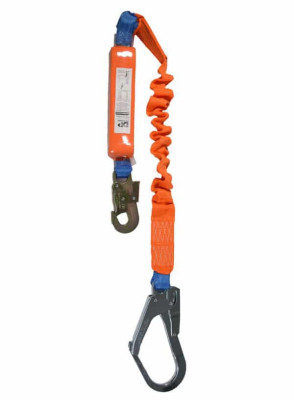 Cabo De Vida Elastizado C/Amortiguador Y Mosqueton De 2