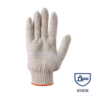 Guantes Hilo Blanco Algodón Liso S/Cost. G7 Dps