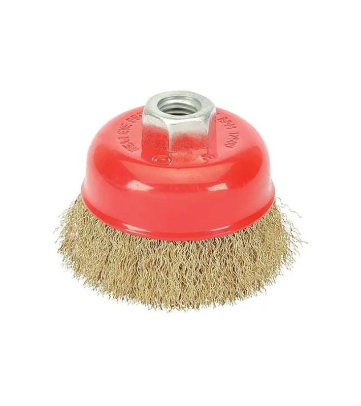 Cepillos Copa De Acero Bronceado Rizado Fpl