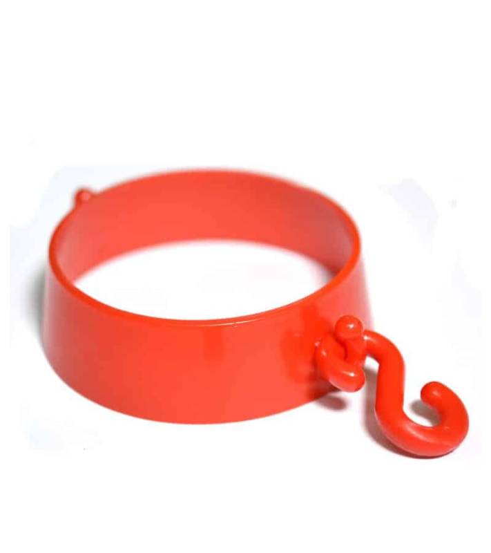 Anillo Rojo De Pe Para Enganche De Cadenas Sobre Cono Ucu