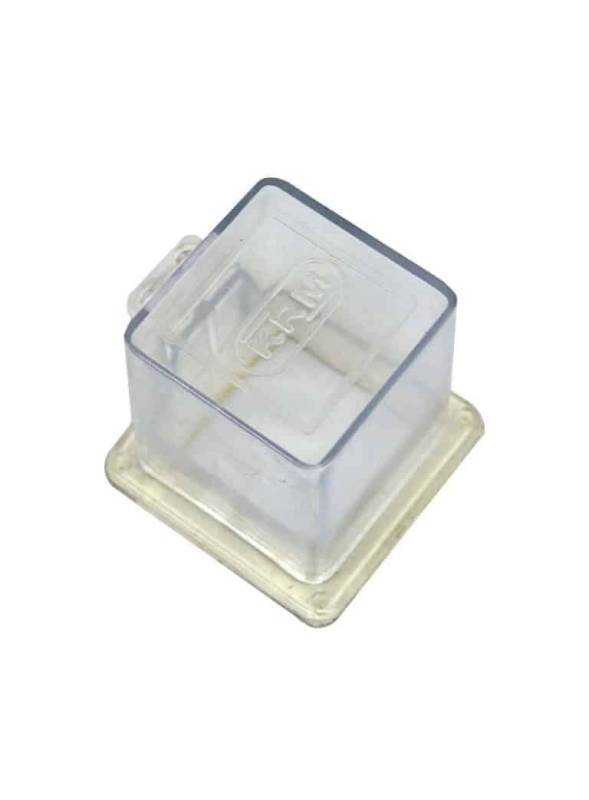 Bloqueador De Botón Tipo Hongo Chico, Tamaño 90X90X65Mm Ucu