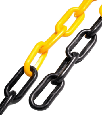 Cadena De Pe 6Mm Amarilla Y Negra - Economico Ucu