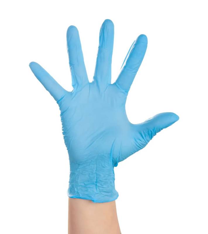 Guantes Nitrilo Azul Descartables X Caja  Mediglove