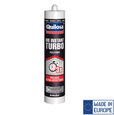 Cartucho Adhesivo Y Sellador Ms Instant 280Ml Turbo Quilosa