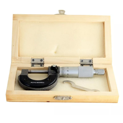 Micrometro 0-25 Mm -- Ruhlmann 001015