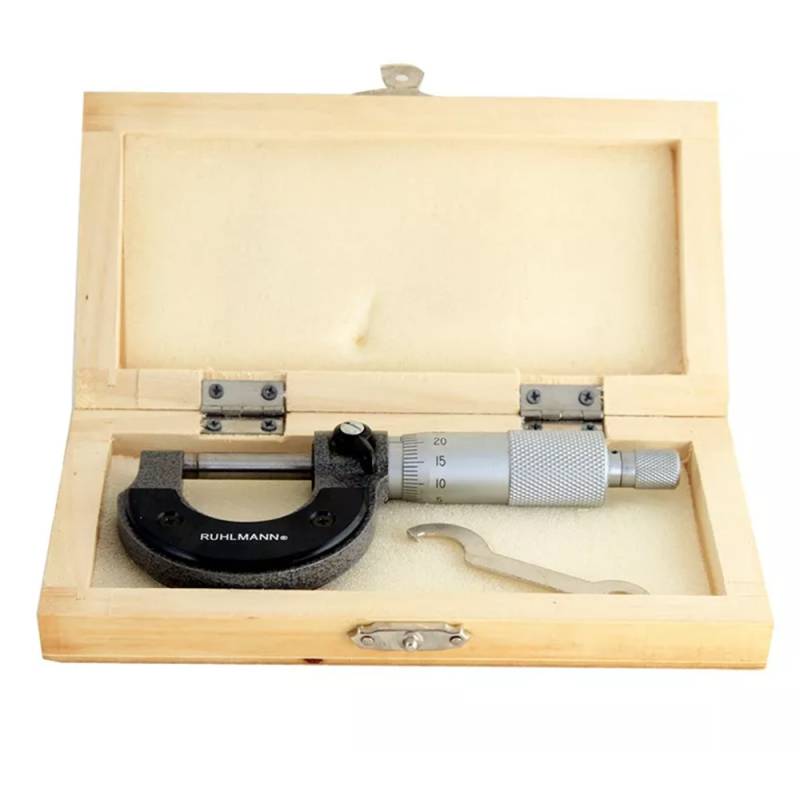 Micrometro 0-25 Mm -- Ruhlmann 001015