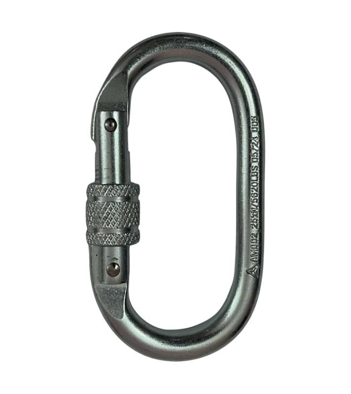 Mosqueton 18Mm Carabinero Rosca Acero Deltaplus