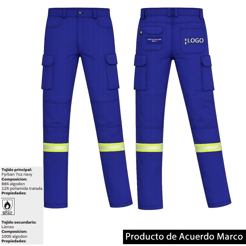 Pantalon Cargo Fr Complex Fyrban Ref Lpl Lakeland Acuerdo Se