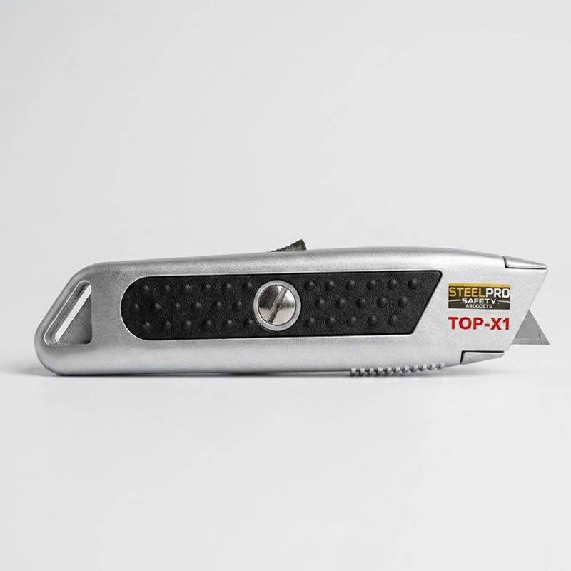 Cutter Trapezoidal Autoretractil Top X1 -- Steelpro