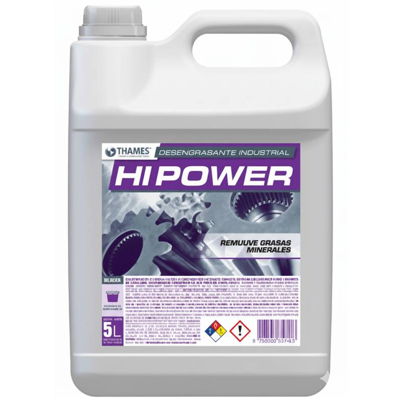Desengrasante Industrial 5 Lt Hi Power